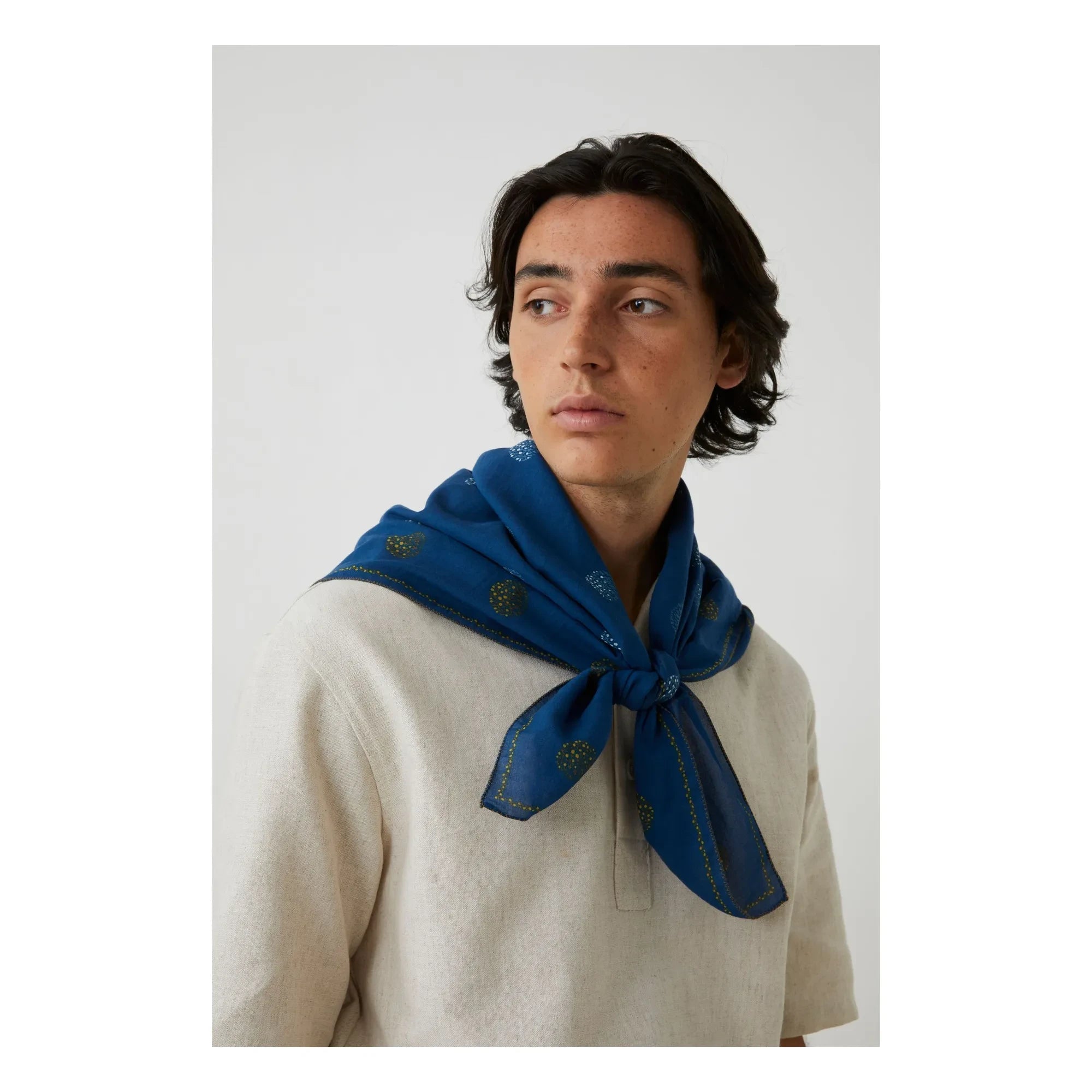 Moismont - Foulard N°820 Algodón | Tinta
