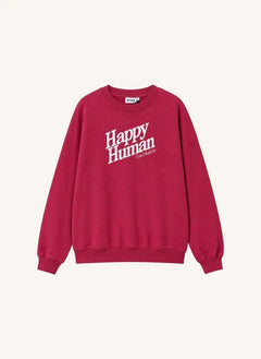 Cos I Said So - Happy Human Sudadera de Algodón Orgánico | Rojo