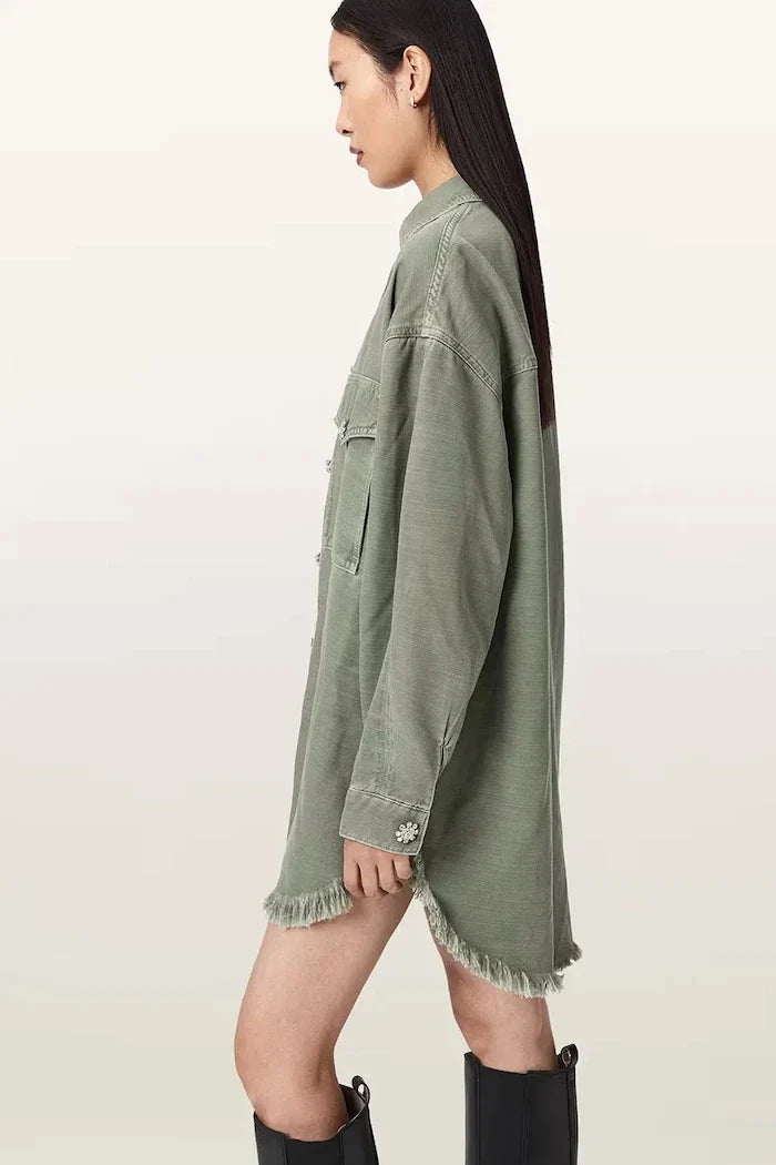 Vestido camisero de lyocell HETTIE de AllSaints