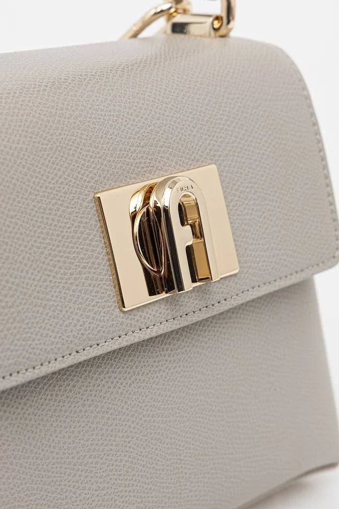 Bolso de hombro de piel para mujer Furla
