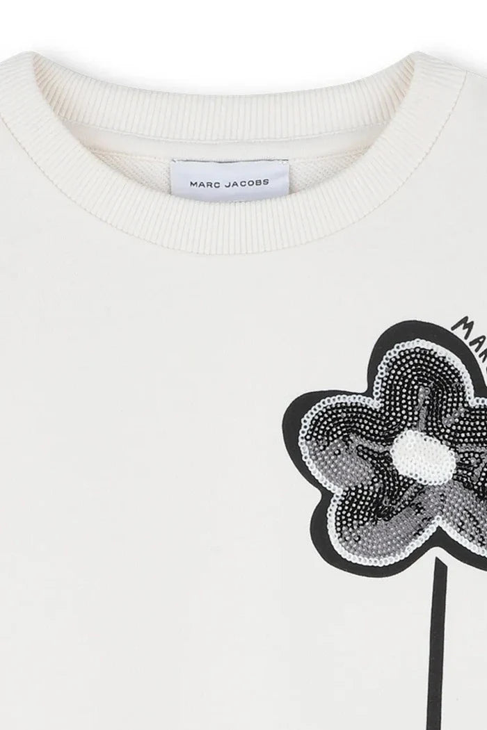 Sudadera de algodón infantil Marc Jacobs