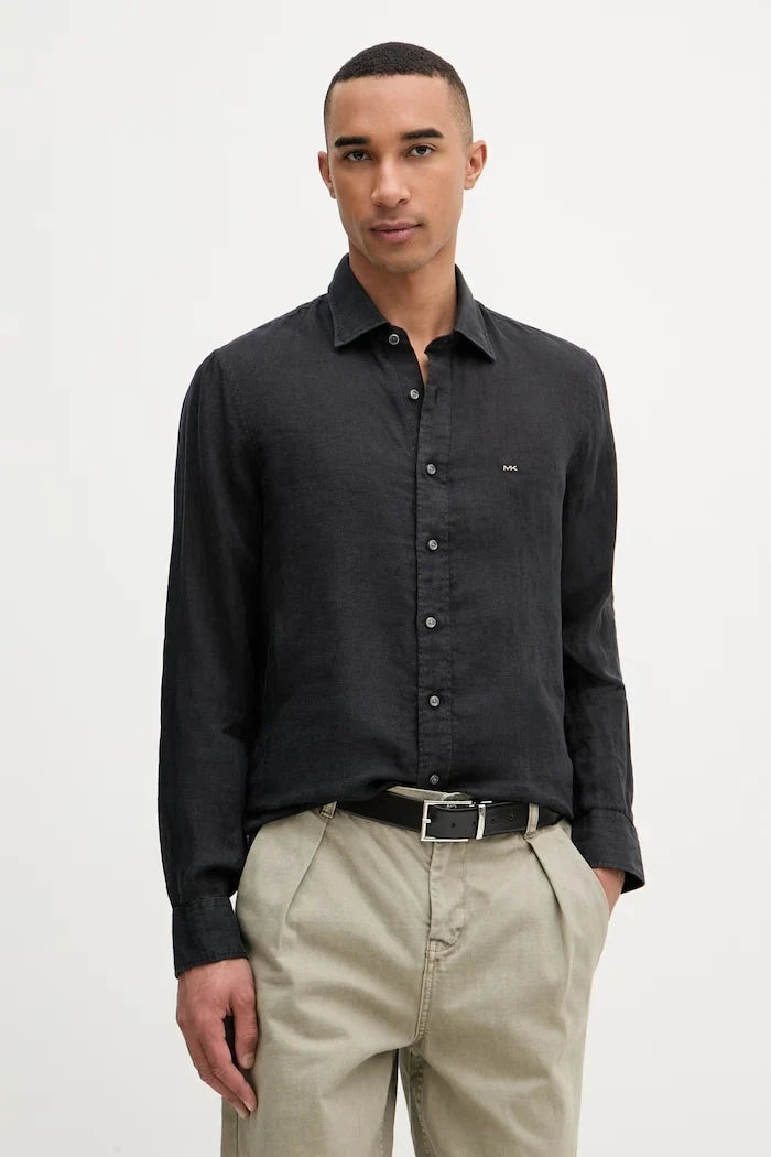 Camisa de lino Michael Kors para hombre