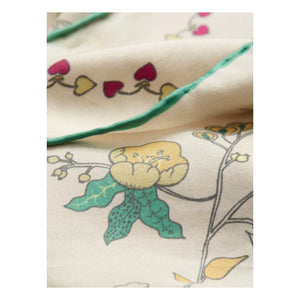 Becksöndergaard - Pañuelo de seda Fairygard Sia | Crema