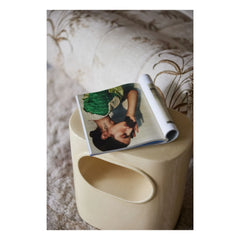 HKliving - Mesa auxiliar Space | Crema