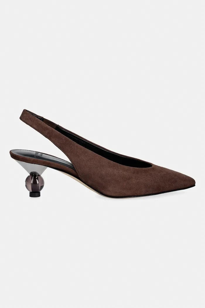 Weekend Max Mara Zapatos de tacón grueso de ante