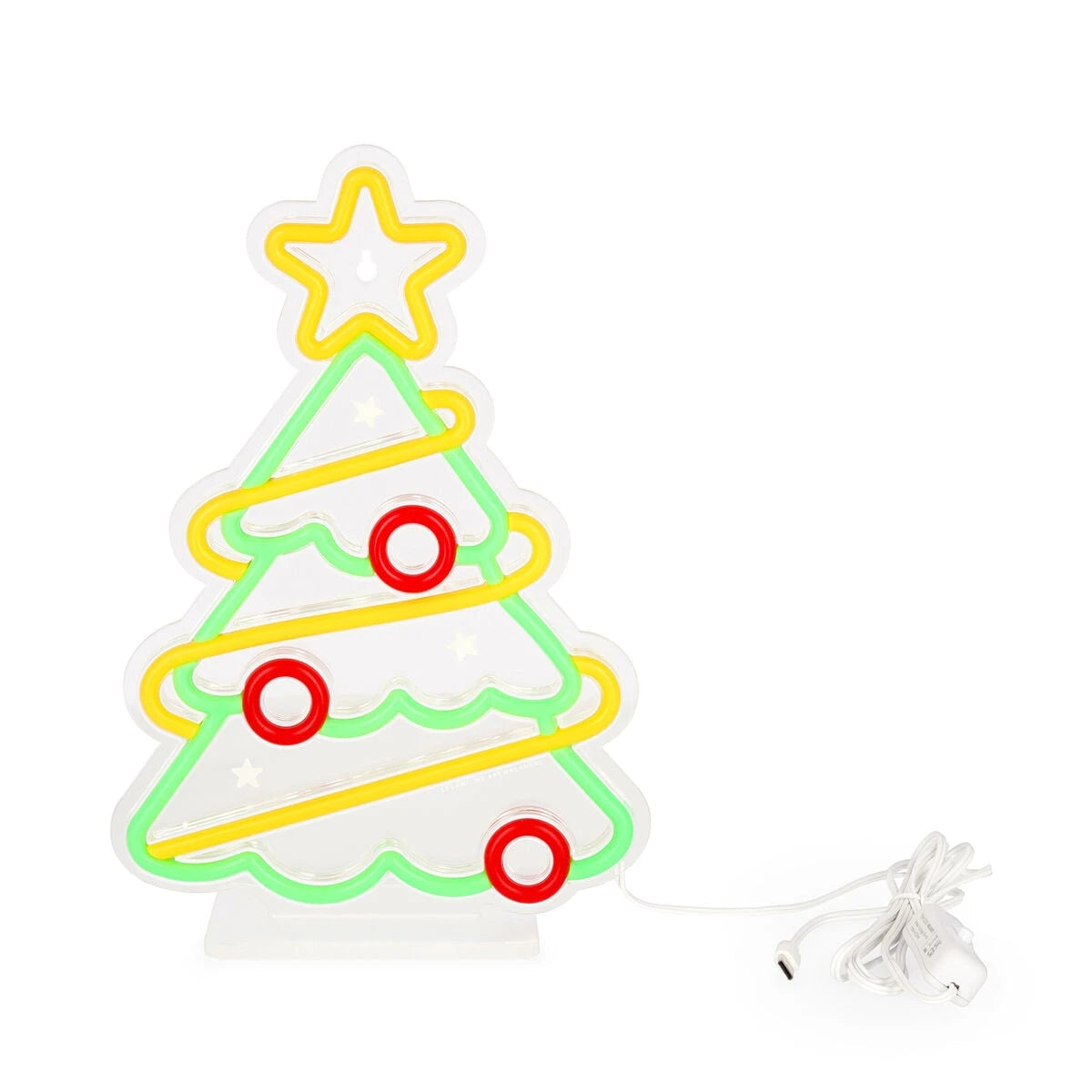 Legami - Lámpara LED de efecto neón - Árbol de Navidad - Es un signo