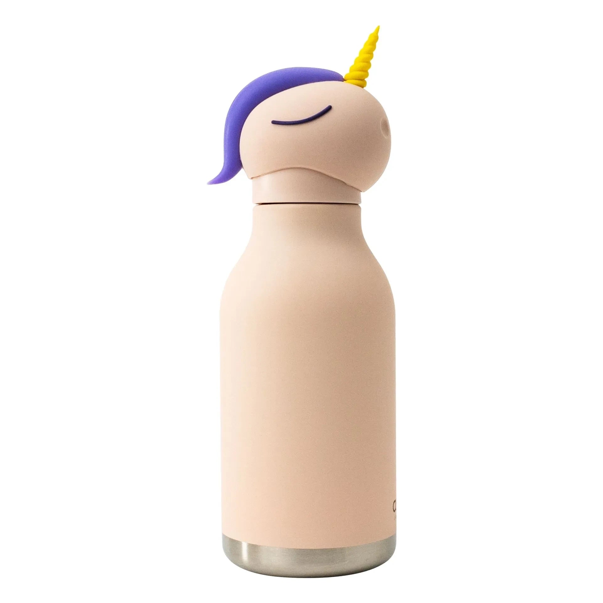 Asobu - Botella de agua de acero inoxidable Unicorn | Rosa pálido