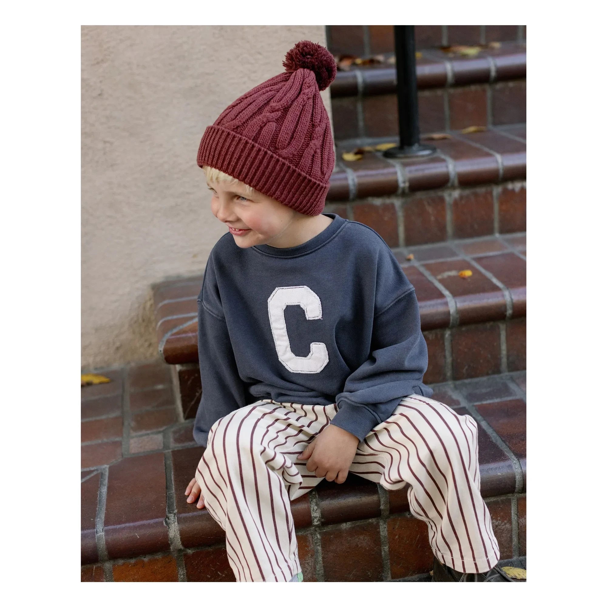 Rylee + Cru - Pantalones cargo a rayas | Crudo