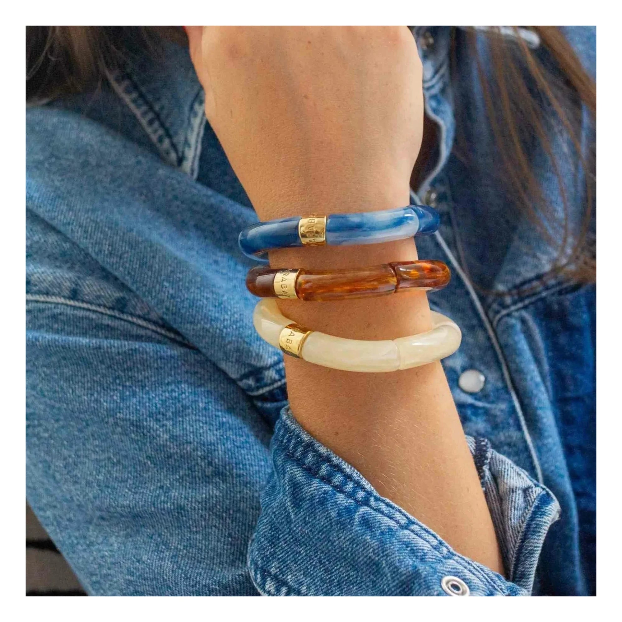 Pulsera Parabaya - Igarape 3 | Rojo oscuro
