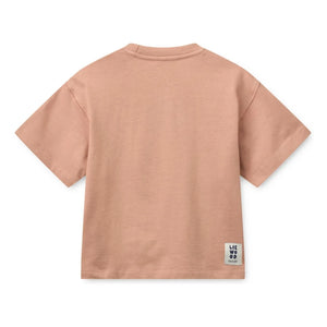 Liewood - Camiseta Tyler Hearts de algodón orgánico | Rosa