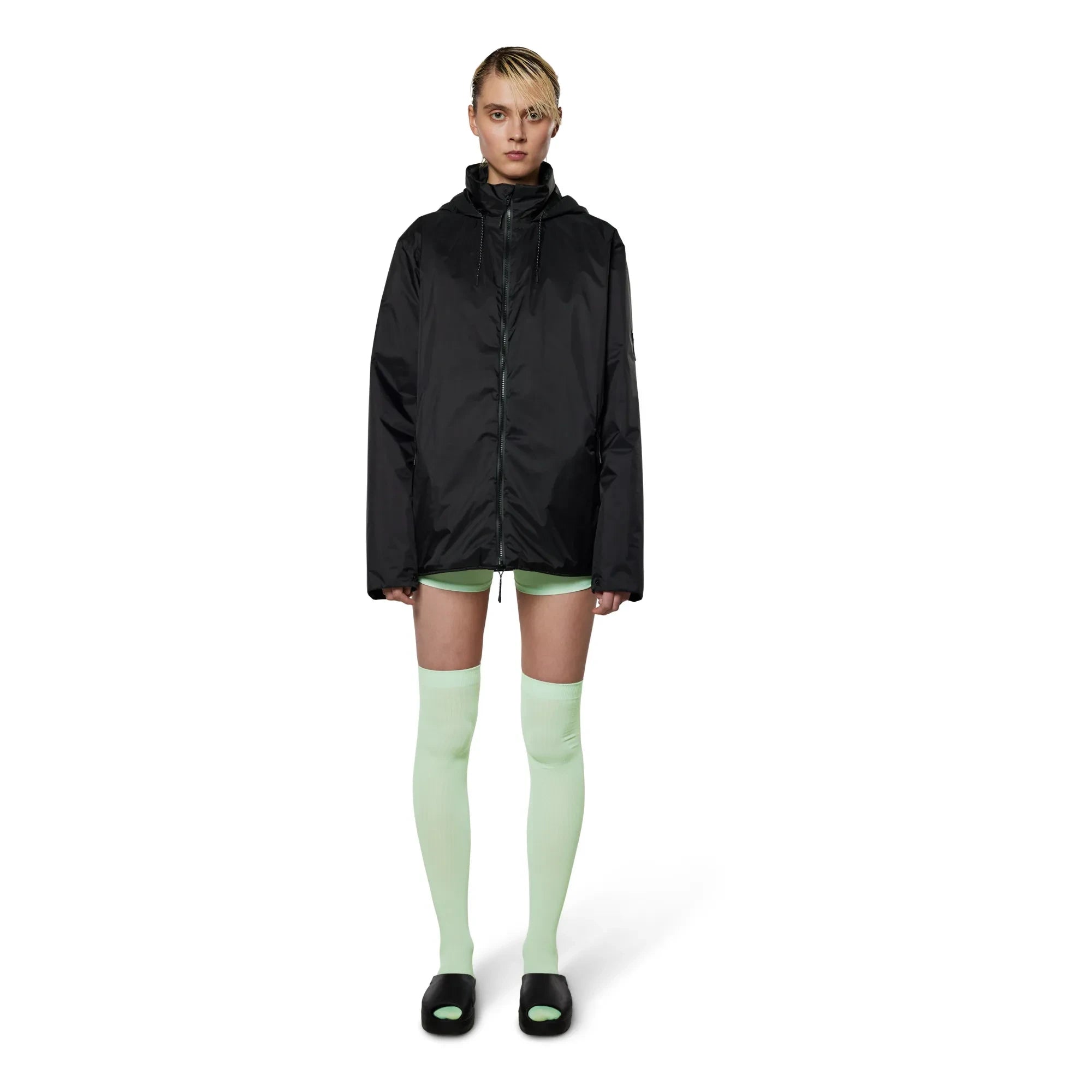 Rains - Chaqueta Fuse | Negro