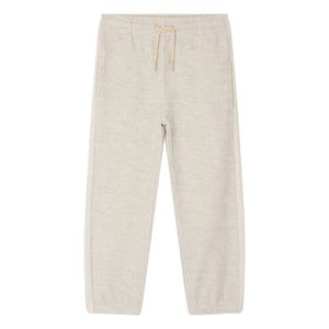 Bonpoint - Pantalón de chándal de algodón orgánico Lidji | Beige jaspeado