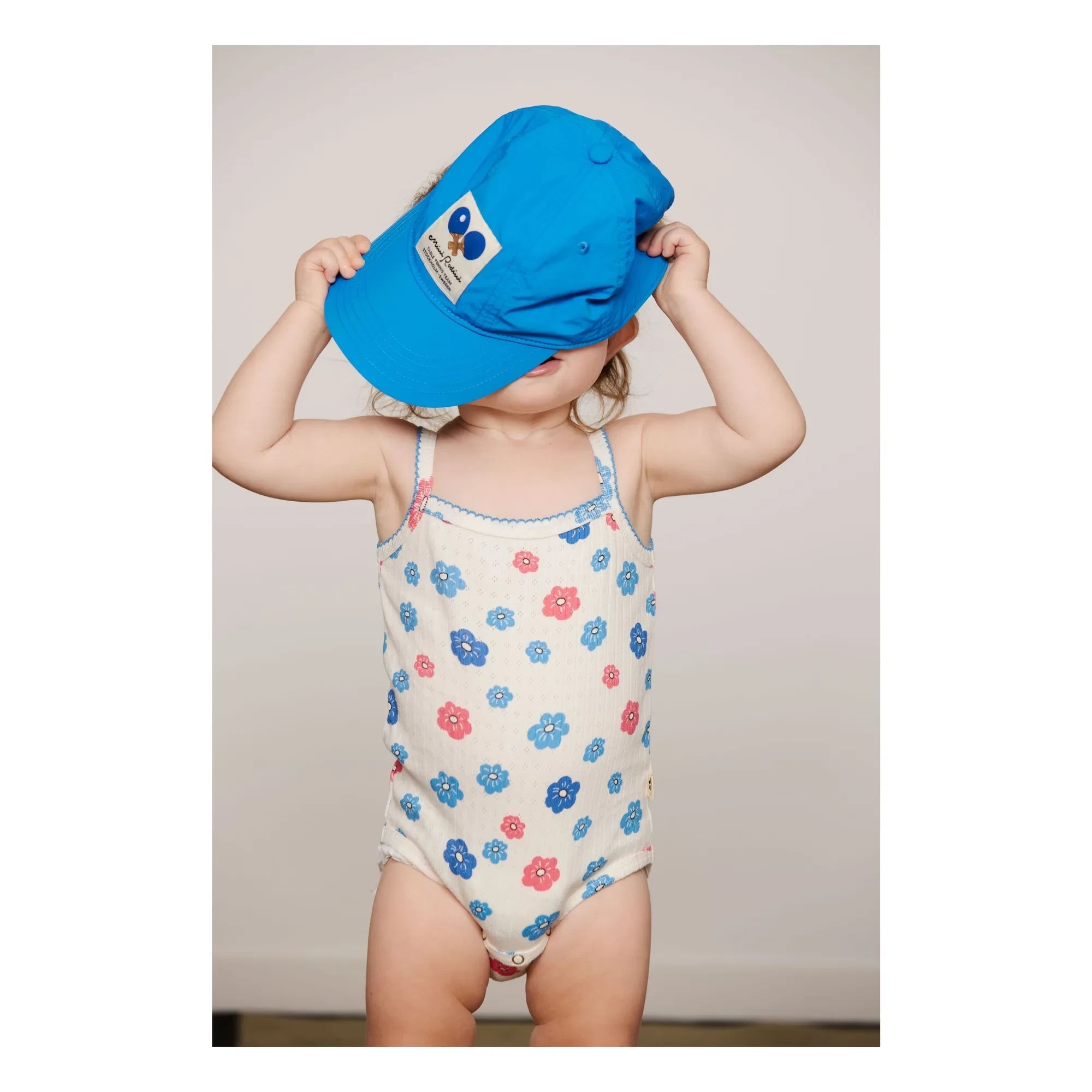Mini Rodini - Gorra Ping Pong Fibra Reciclada | Azul