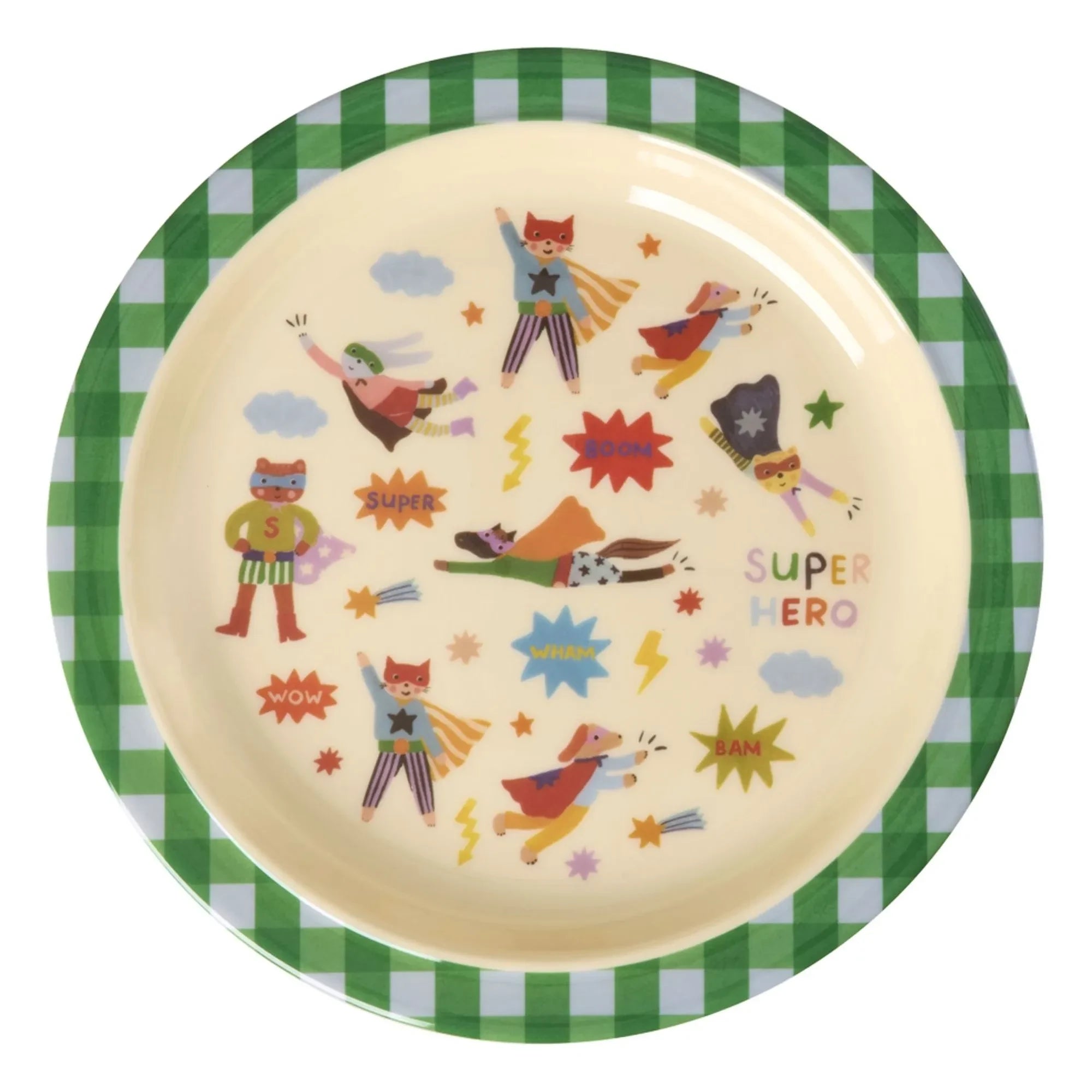 Arroz - Plato de melamina Hero | Verde