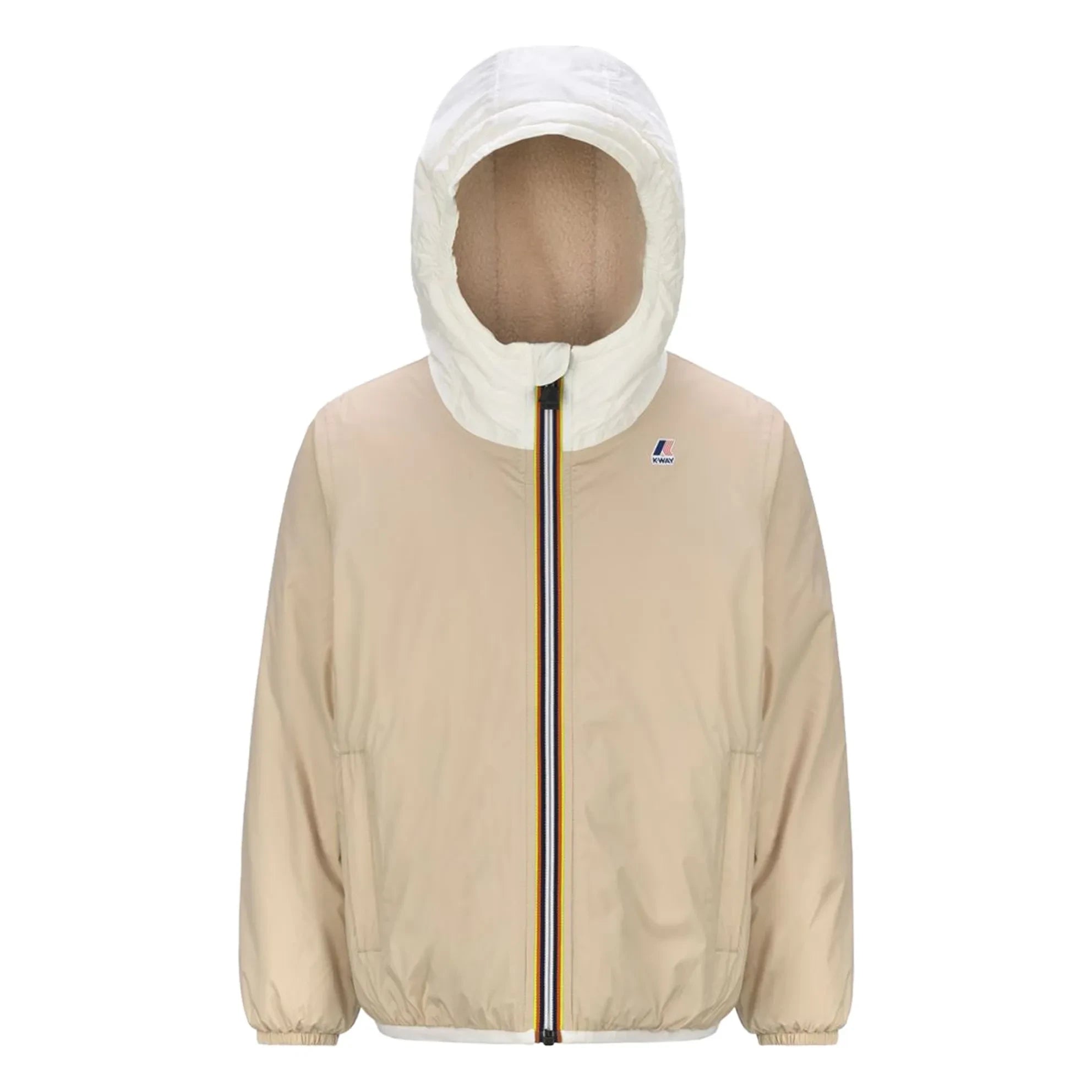 K-way - Le Vrai 3.0 Claude Orsetto Chaqueta Impermeable Forrada | Crudo