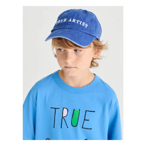 True Artist - Camiseta de algodón orgánico N°5 | Azul royal