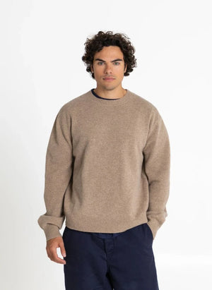 Smallable Man - Suéter de Merino Mozart | Marrón Taupe