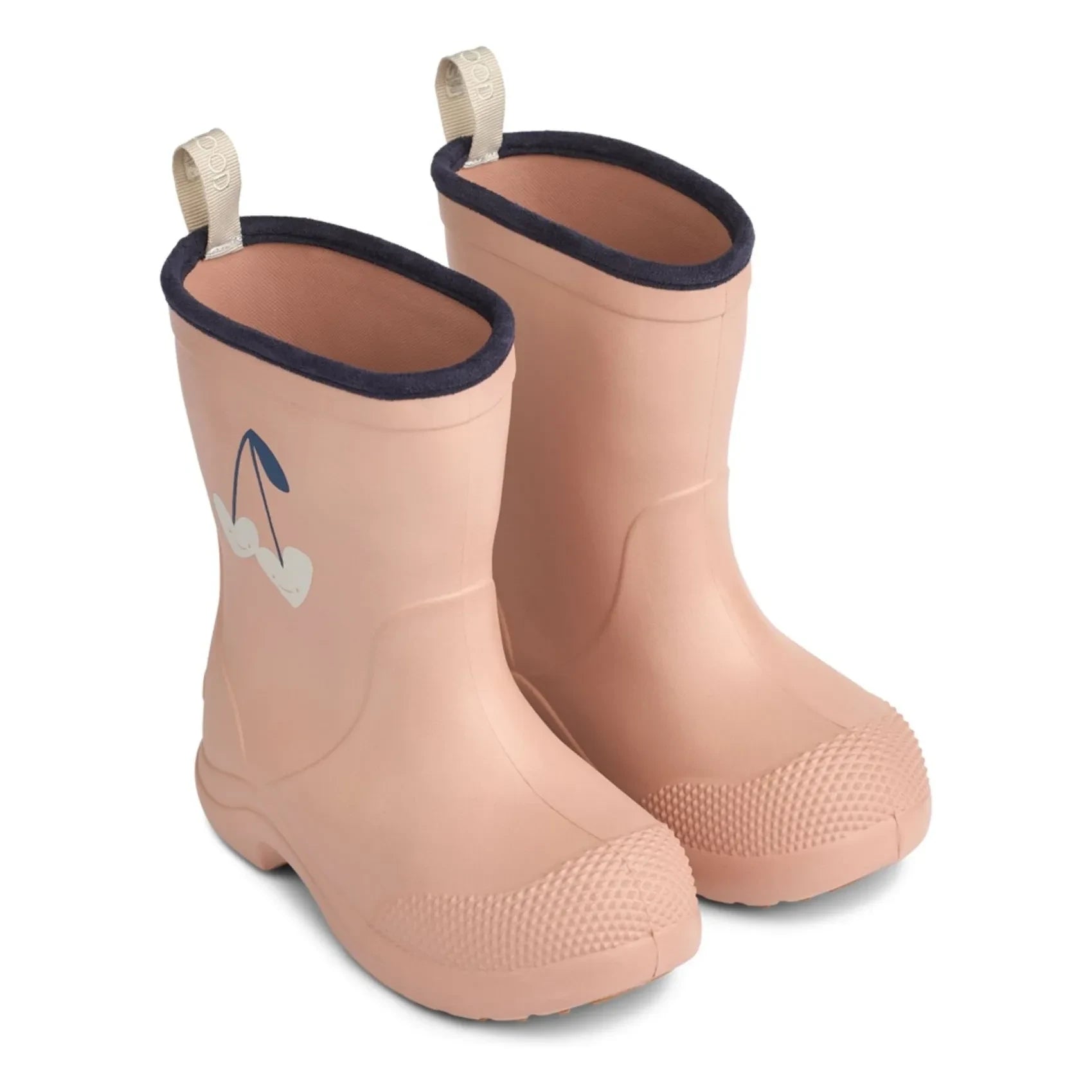 Liewood - Botas de agua Aston Hearts | Rosa pálido