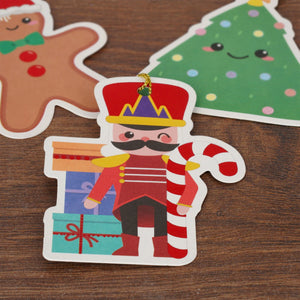 Legami - Set de 10 Etiquetas de Regalo de Navidad