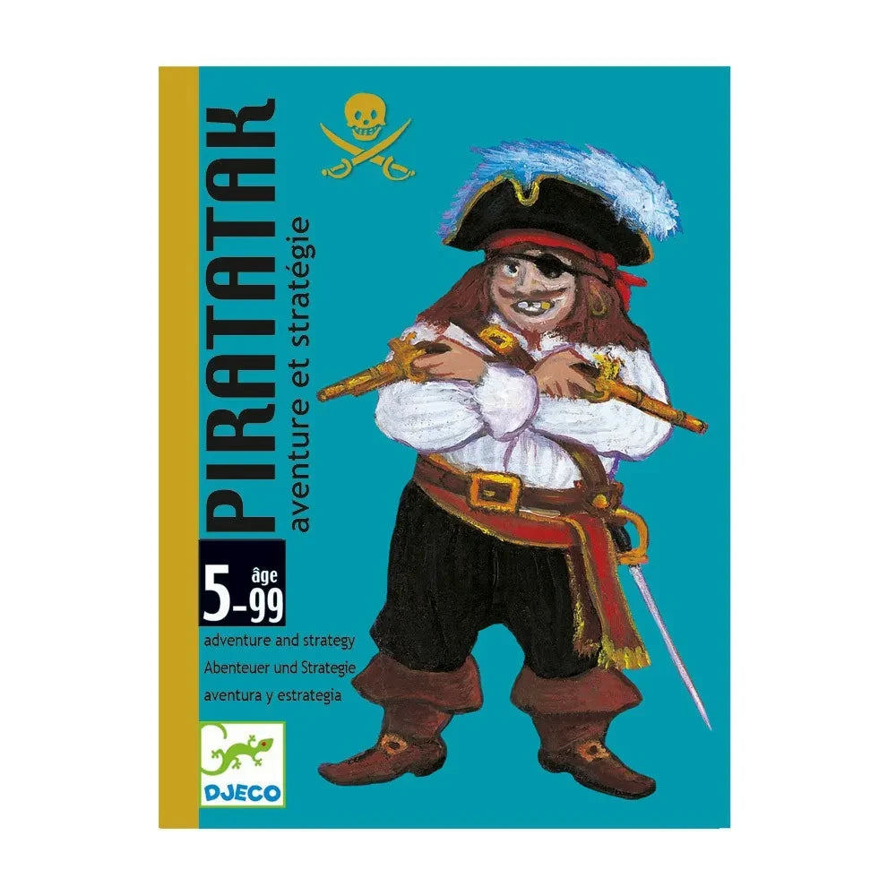 Djeco - Juego de cartas Piratatak