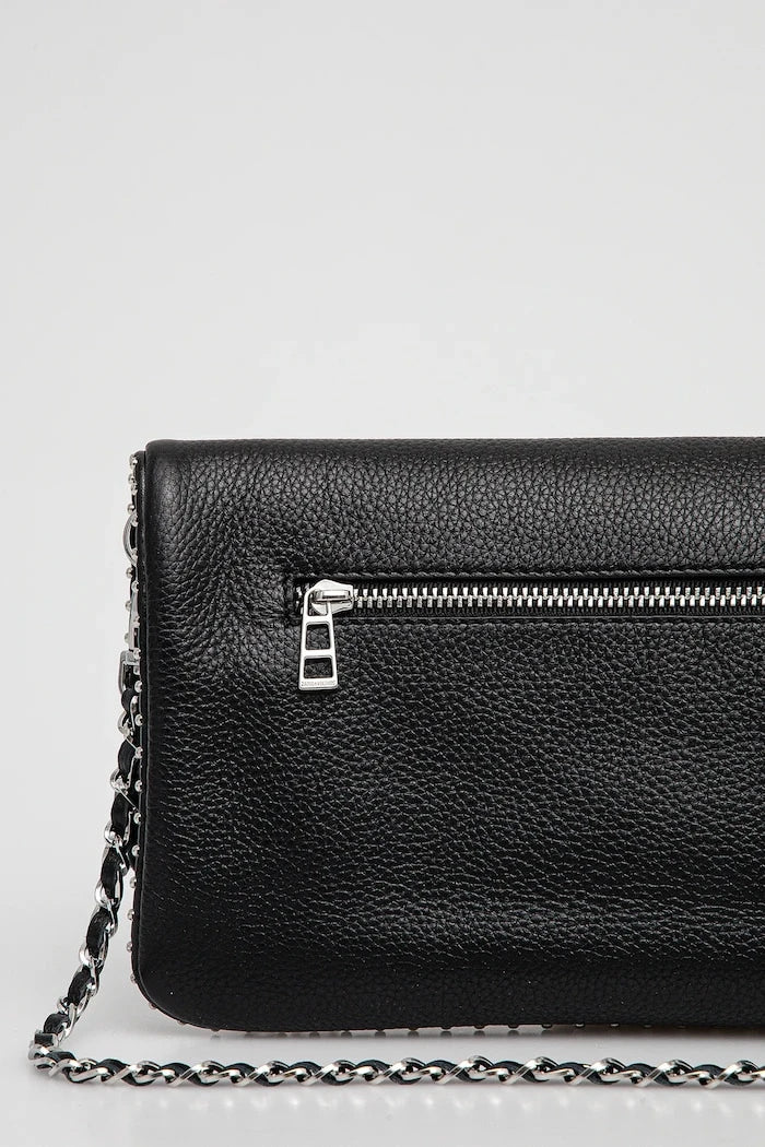 ZADIG&VOLTAIRE ROCK GRAINED LEATHER STUDS Bolso de piel