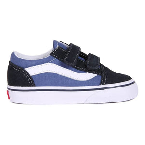Vans - Zapatillas Old Skool con Cierre de Velcro | Azul Marino