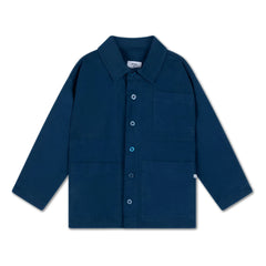 Repose AMS - Chaqueta de trabajo de algodón orgánico | Azul Oscuro