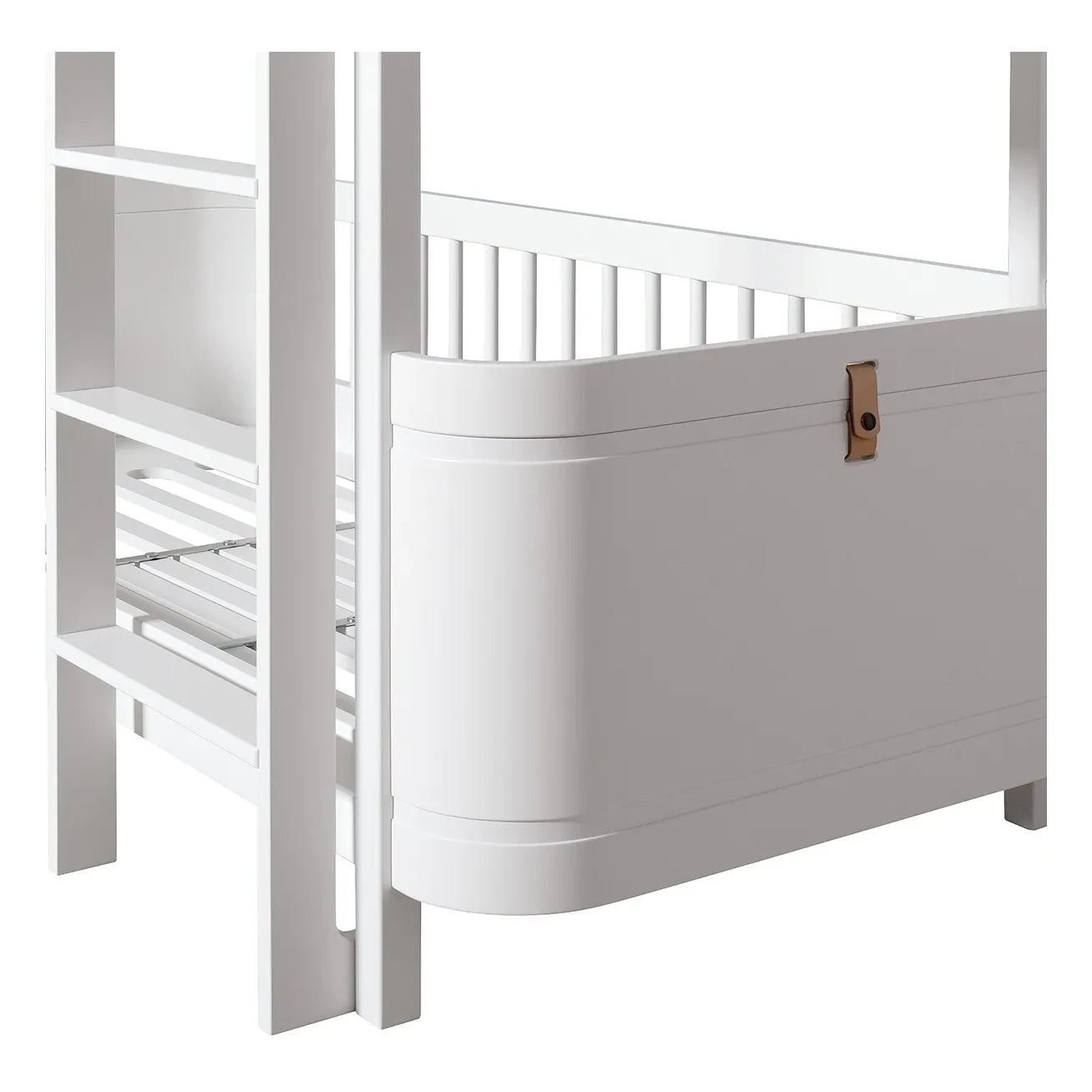 Oliver Furniture - Mini+ Alçak Ranza Yatağı | Beyaz