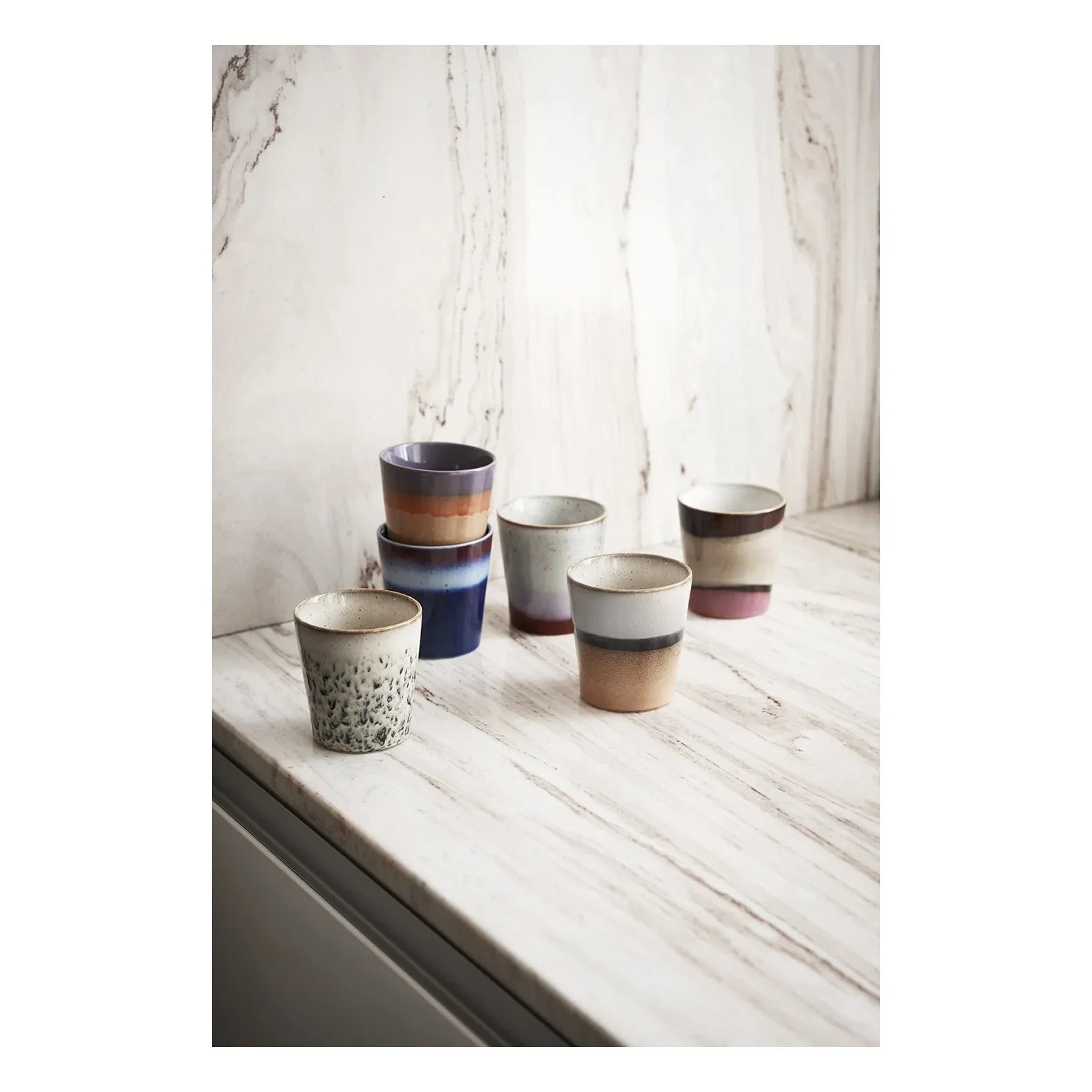 HKliving - Taza de cerámica