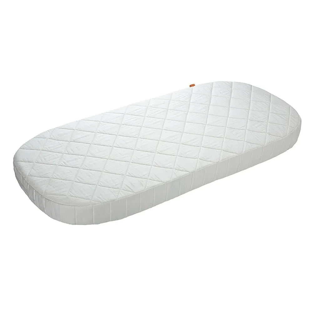 Leander - Cuna Oval Junior Comfort+7 Colchón 70x140cm | Blanco