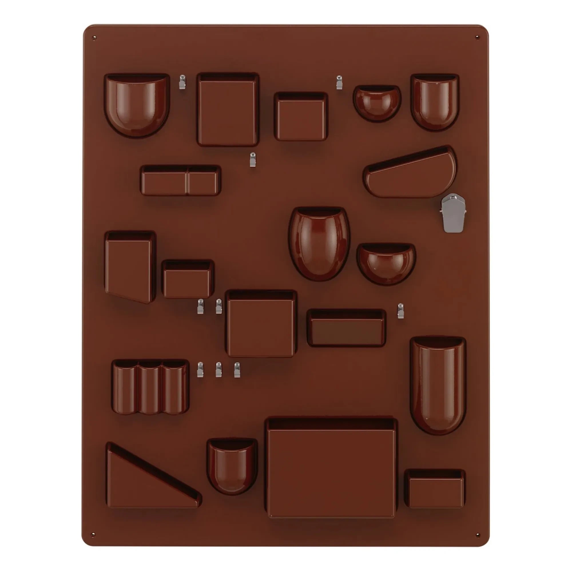 Vitra - Unidad de almacenamiento de pared Uten.Silo RE I, Dorothee Becker | Rojo japonés