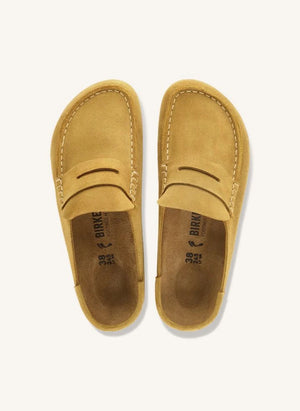 BIRKENSTOCK - Zuecos de ante Naples | Amarillo