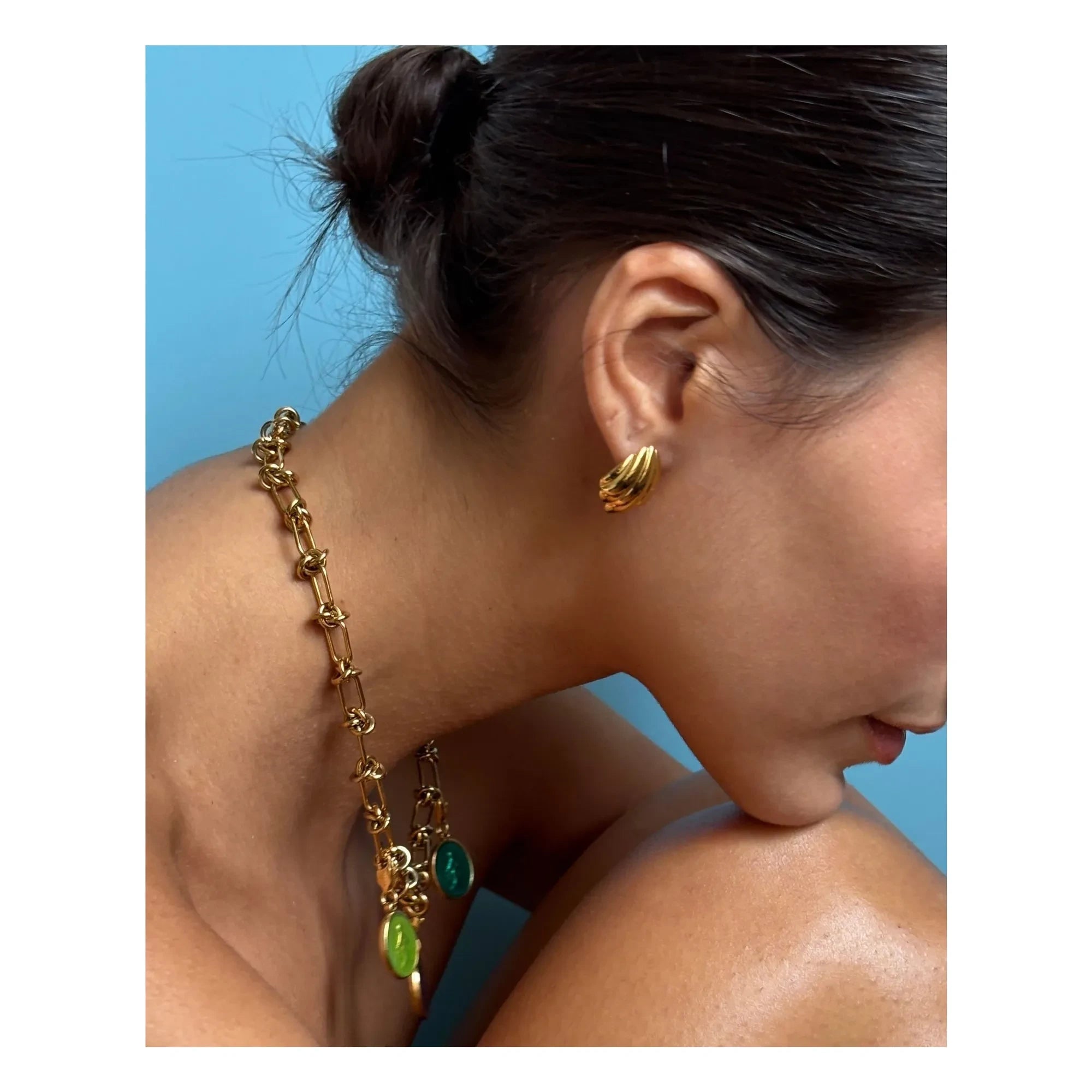 Palas - Set Gargantilla y Dijes Piña | Dorado