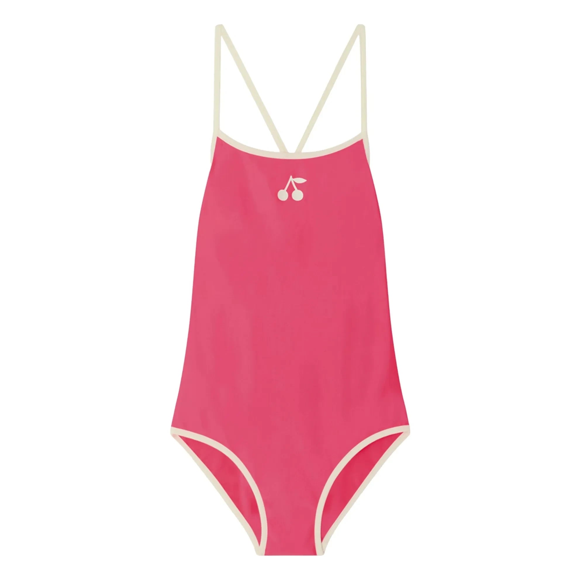 Bonpoint - Loola Bañador Fibra Reciclada | Rosa fluorescente