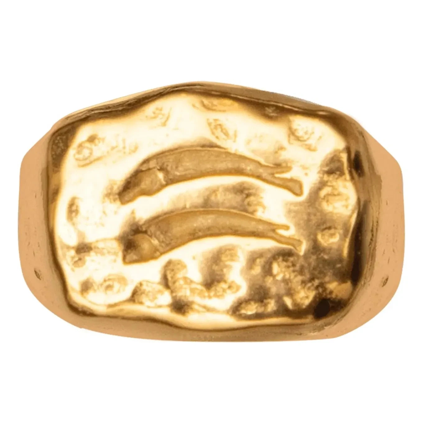 Alhaja - Anillo con peces | Oro