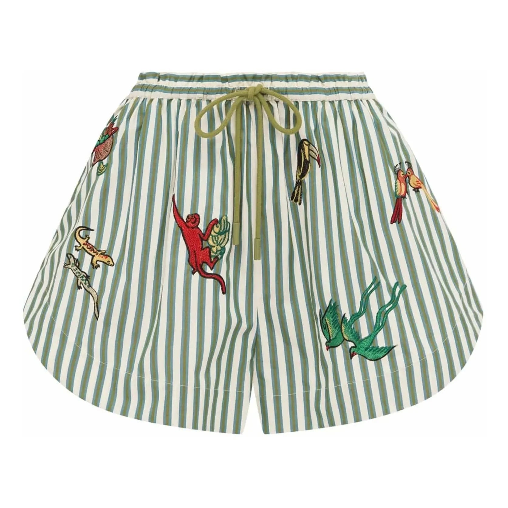 Alémais - Shorts Bisou de Algodón Orgánico | Verde