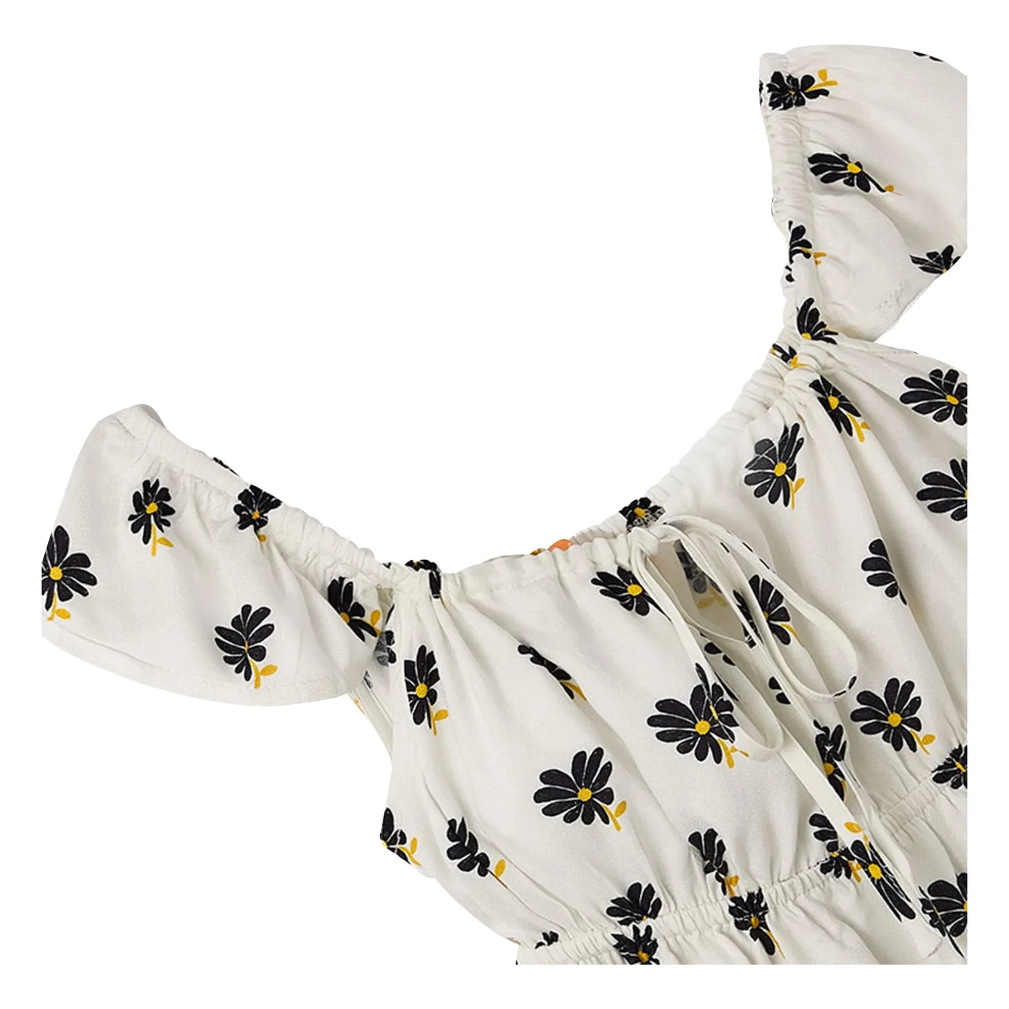 Fabula - Vestido Floral | Blanco