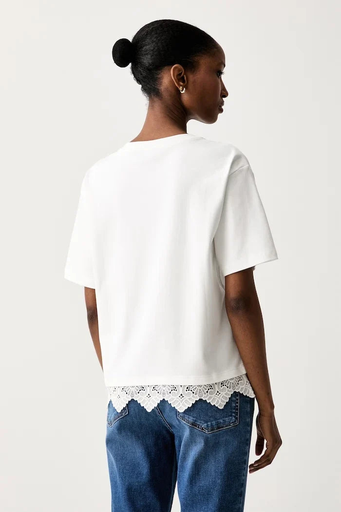 Camiseta de algodón para mujer Weekend Max Mara WKDSALA