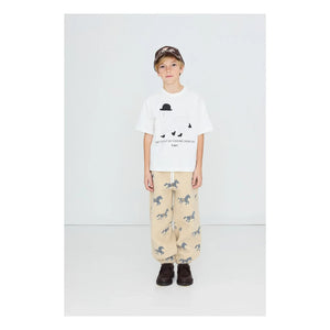 Tinycottons - Sherpa Tarzı At Jogger | Krem