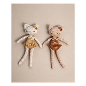 Patti Oslo - Doudou Gato Camille | Marrón
