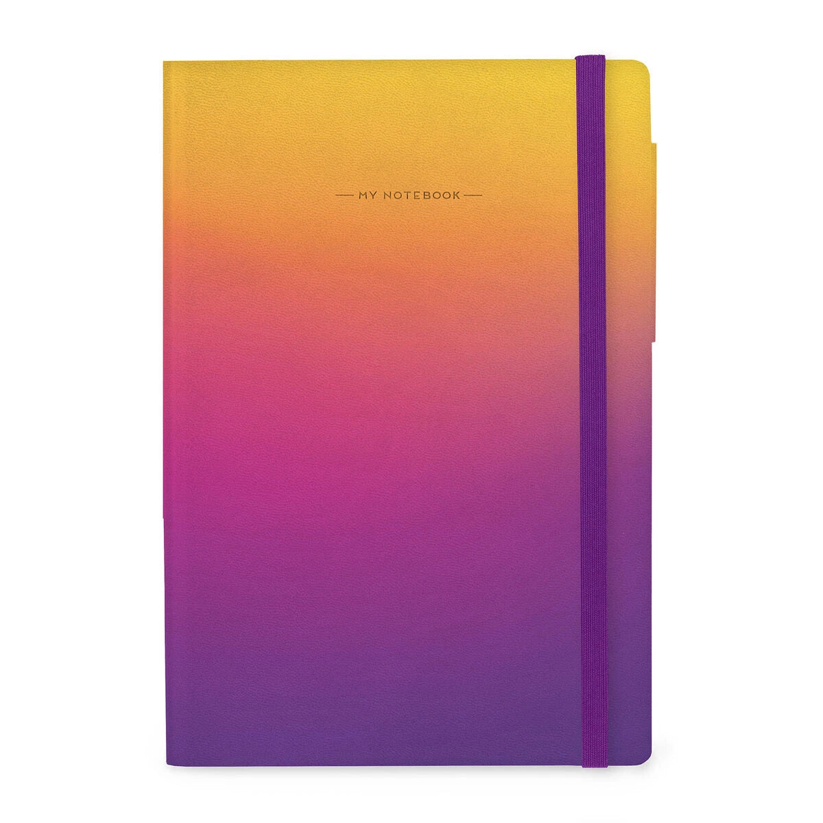 Legami - Cuaderno con Páginas en Blanco y Funda Suave - Vibras de Atardecer - Mi Cuaderno