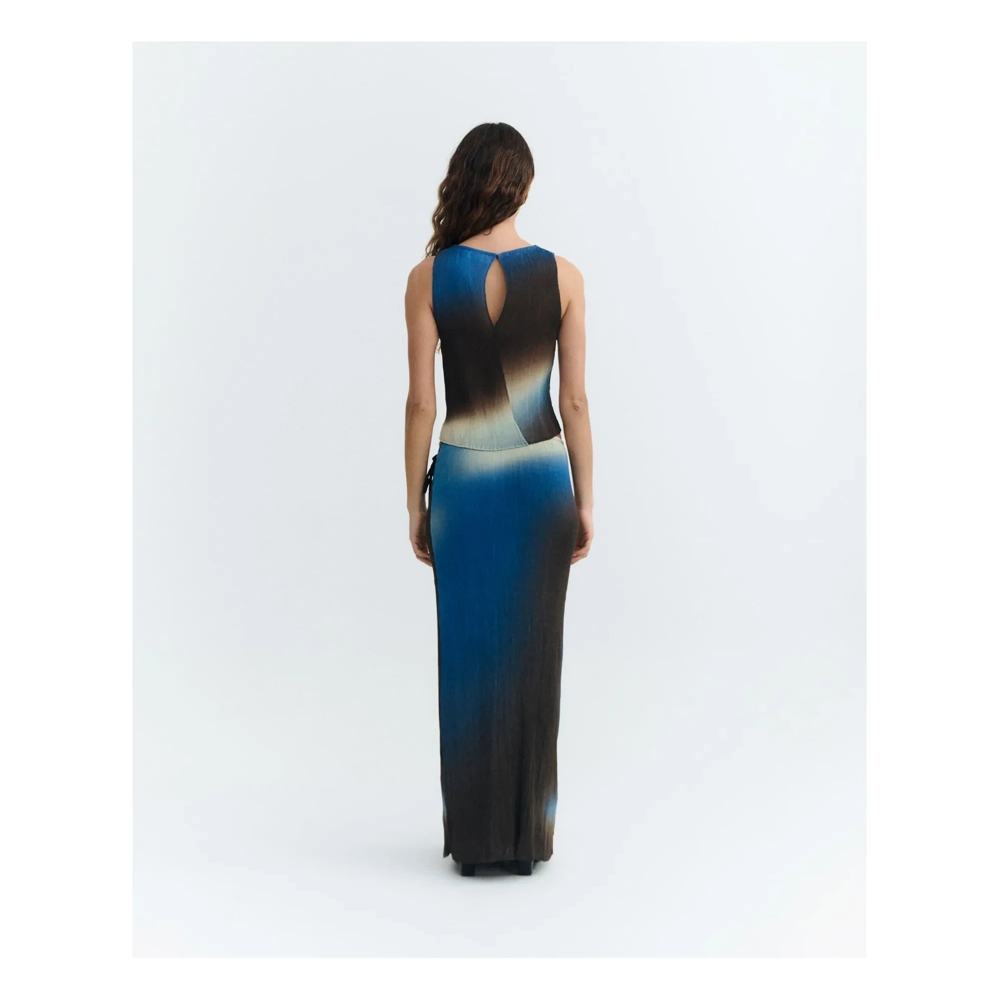 Thinking Mu - Falda Pauline | Azul