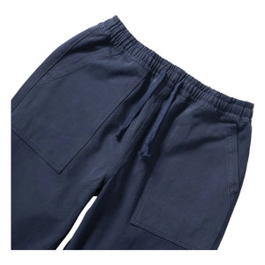 Service Works - Pantalones de chef de molesquín de algodón orgánico | Azul marino