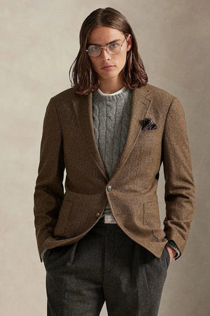 Polo Ralph Lauren chaqueta de lana de un botón para hombre
