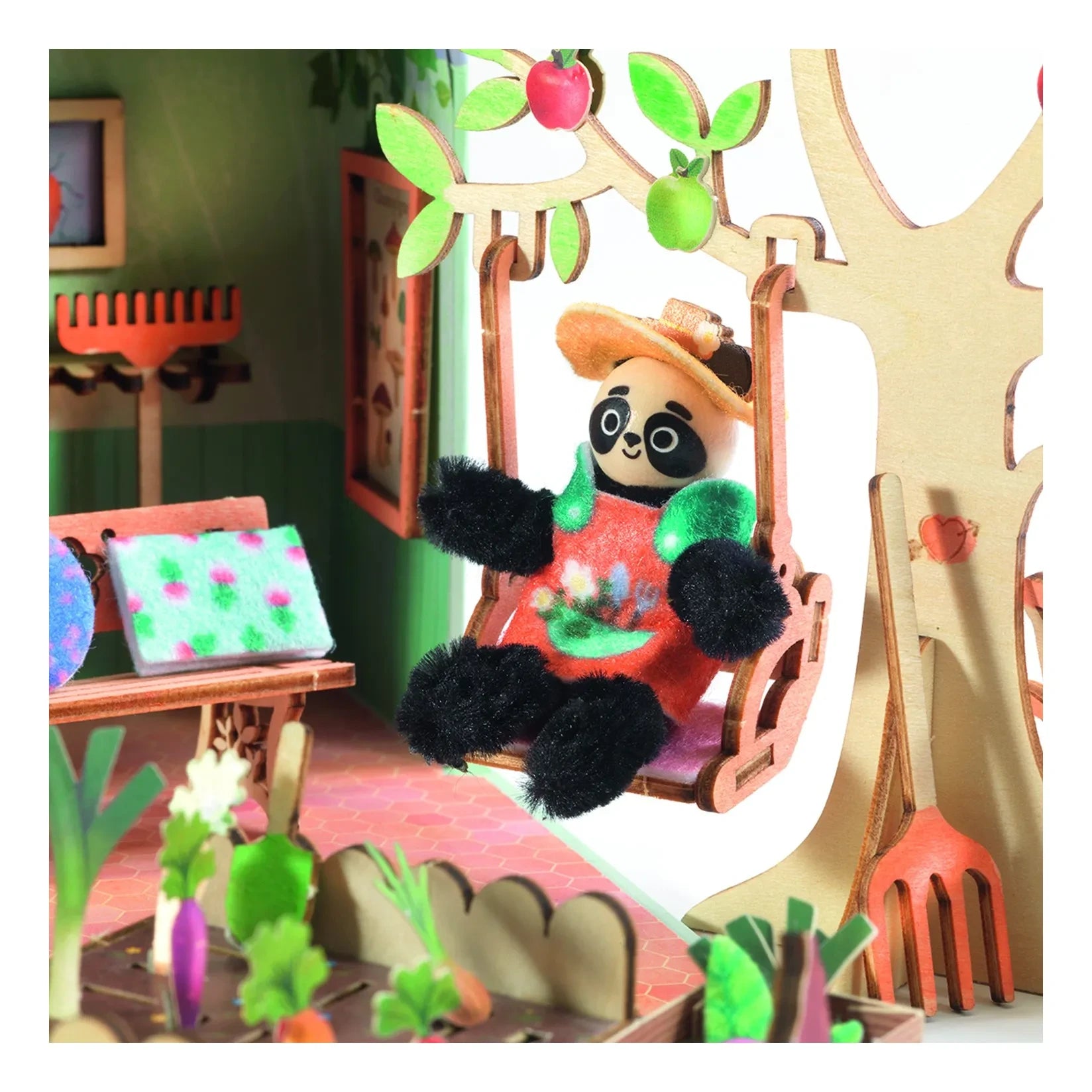 Djeco - DIY Kit - Mi House Olive