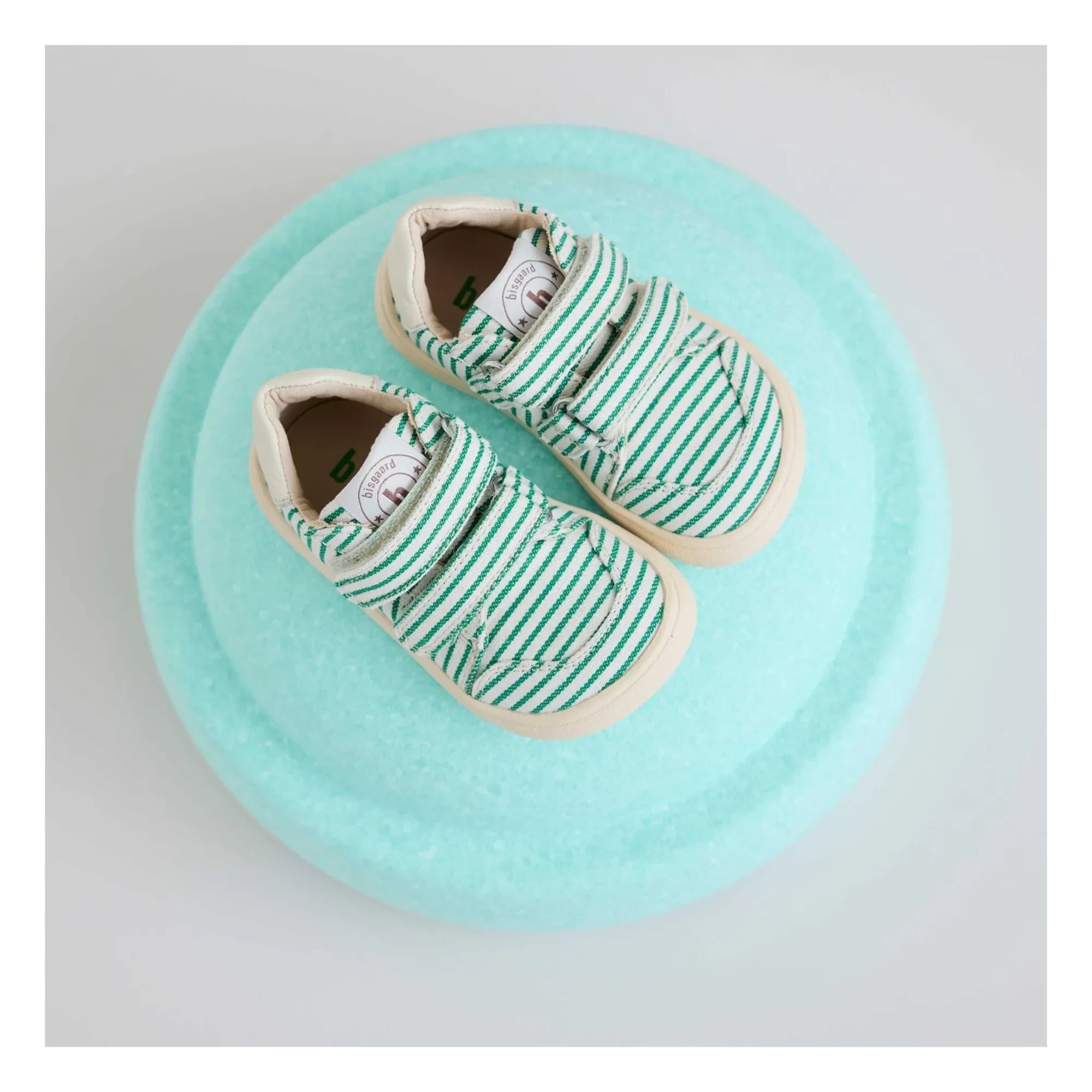 bisgaard - Zapatillas deportivas con detalle de rayas y arañazos | Verde