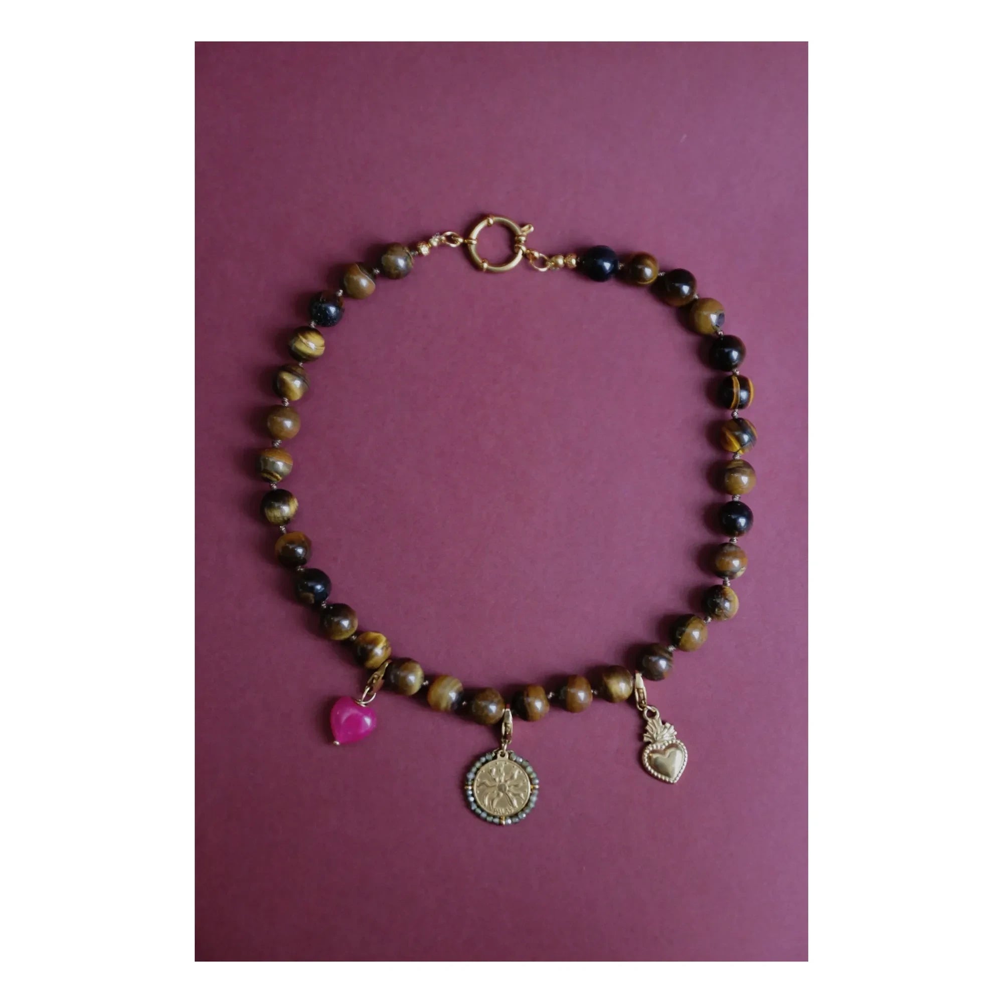 Palas - Bruma 2 collares | Marrón