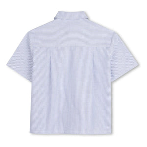 Kenzo - Camisa Oxford de rayas Kenzo Garden | Azul claro