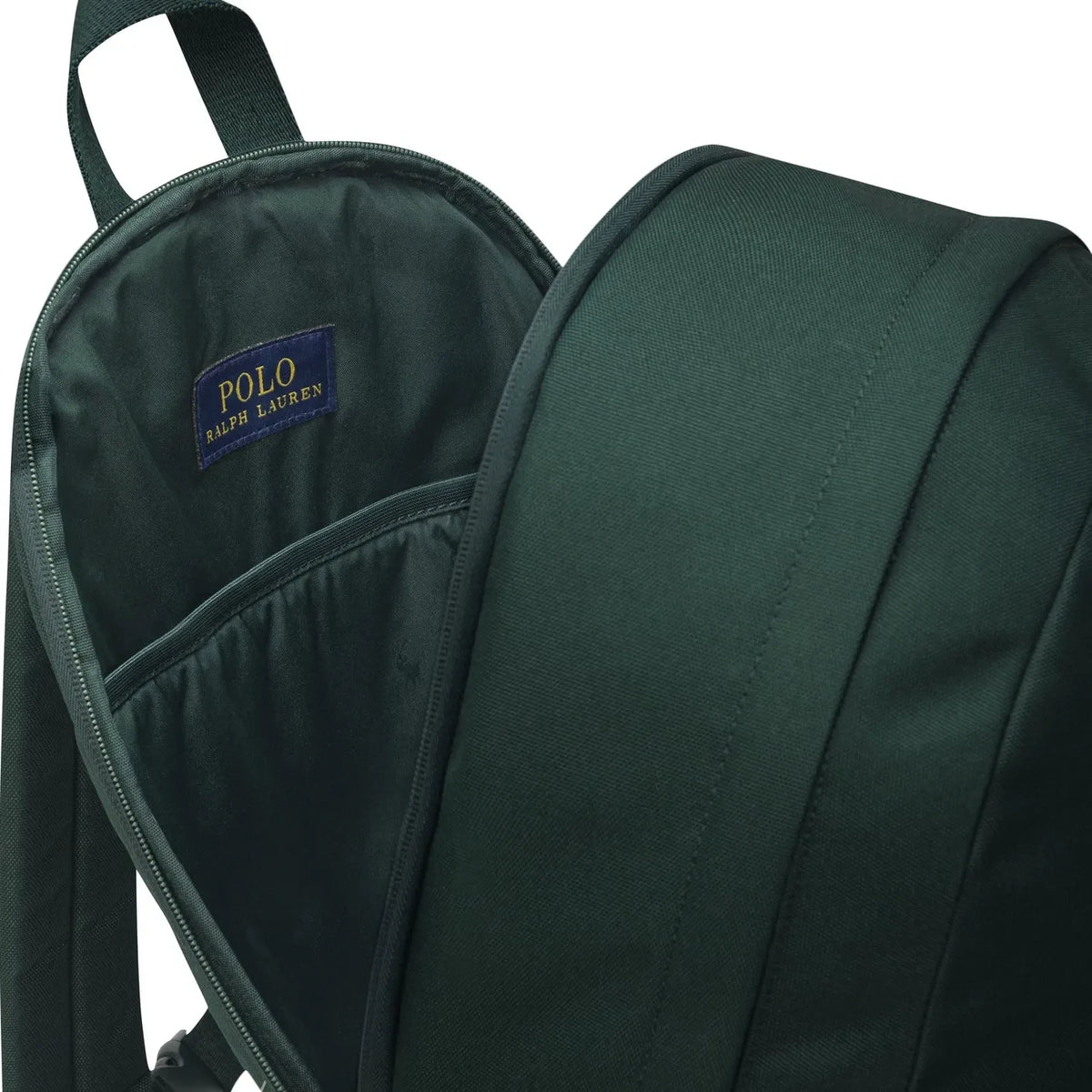 Ralph Lauren - Mochila con logo de fibra reciclada | Verde