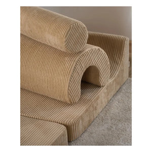 Wigiwama - Sillón Flipster de pana | Marrón claro
